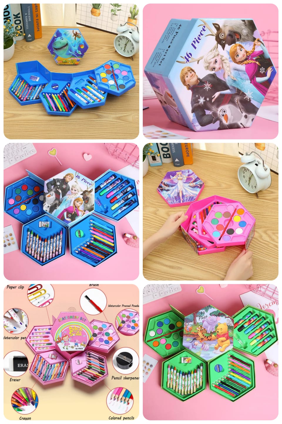Kids Art Set (46 pieces) – Funcraft